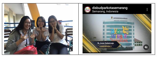 DKV Unika SOEGIJAPRANATA Memenangkan Kompetisi Animasi 3D dan Story Telling bertema “Menyingkap Peradaban Kota Lama Semarang” yang diselenggarakan oleh Dinas Kebudayaan dan Pariwisata Kota Semarang.