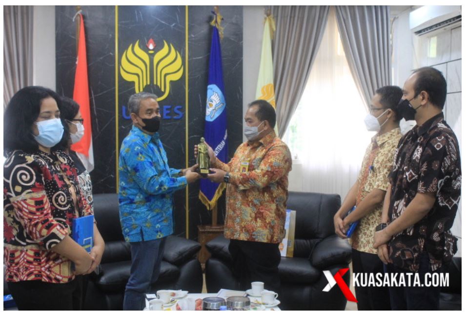 Tim Rektorat Unika Soegijapranata Kunjungi Rektor UNNES