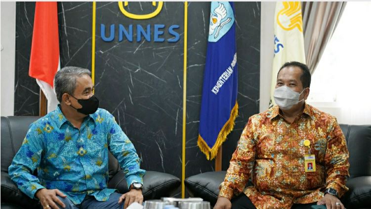 UNNES Terima Kunjungan UNIKA, Dr Ferdinandus: Kami Tidak Mau Kehilangan Pundak UNNES