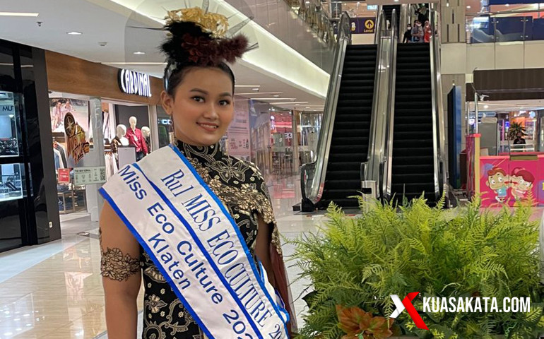 Mahasiswi Kedokteran Unika Soegijapranata Asal Klaten Ini Jadi Miss Eco Culture 2021