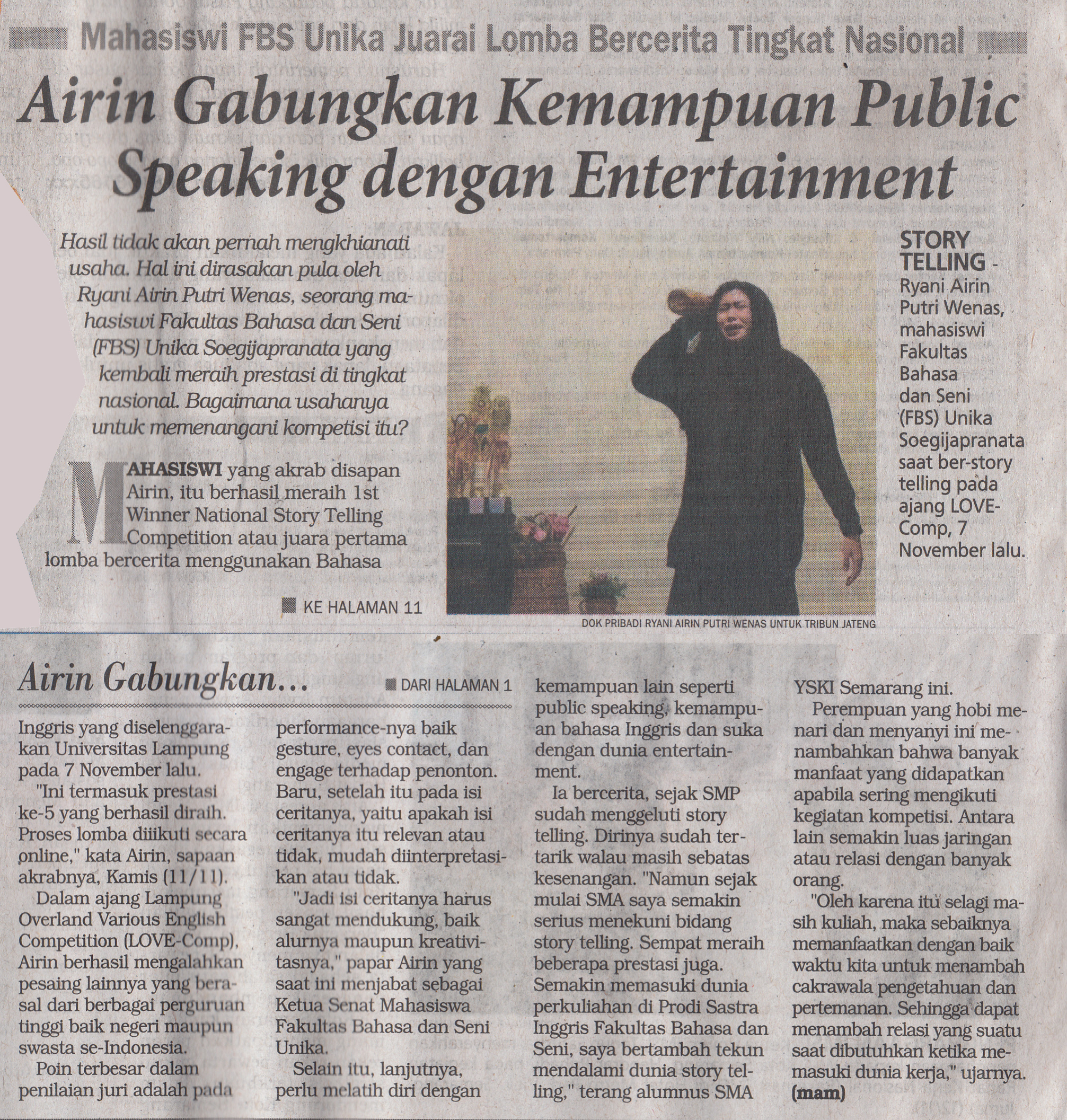 Airin Gabungkan Kemampuan Public Speaking dengan Entertainment Airin Gabungkan Kemampuan Public Speaking dengan Entertainment