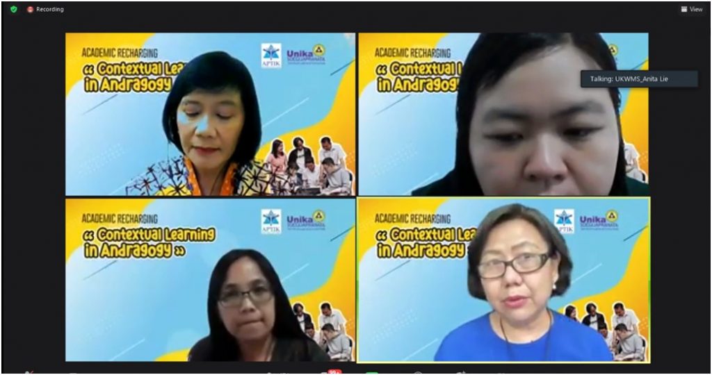 Unika Bekerja Sama dengan APTIK Selenggarakan Academic Recharging
