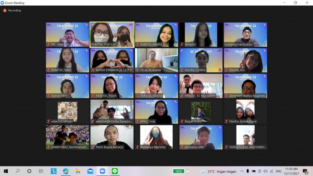 Talkshow Online 3S (Strategi Sukses Skripsi)