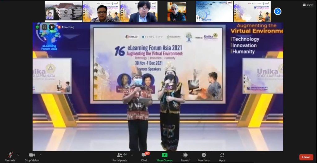 Unika Sebagai Host International Conference ELFA 2021