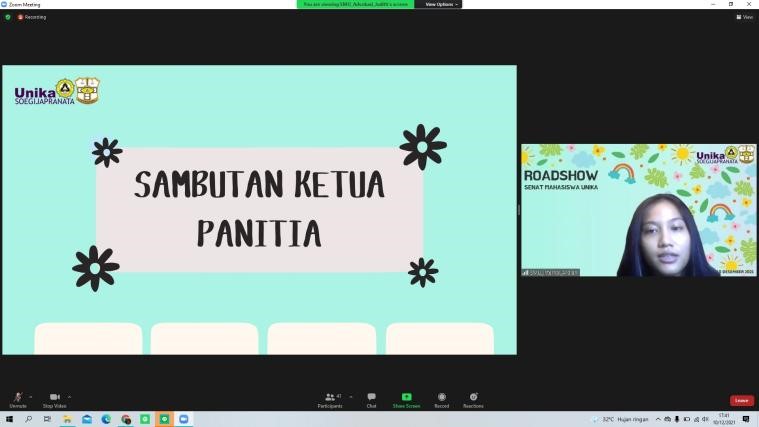 ROADSHOW SENAT MAHASIWA UNIVERSITAS ROADSHOW SENAT MAHASIWA UNIVERSITAS