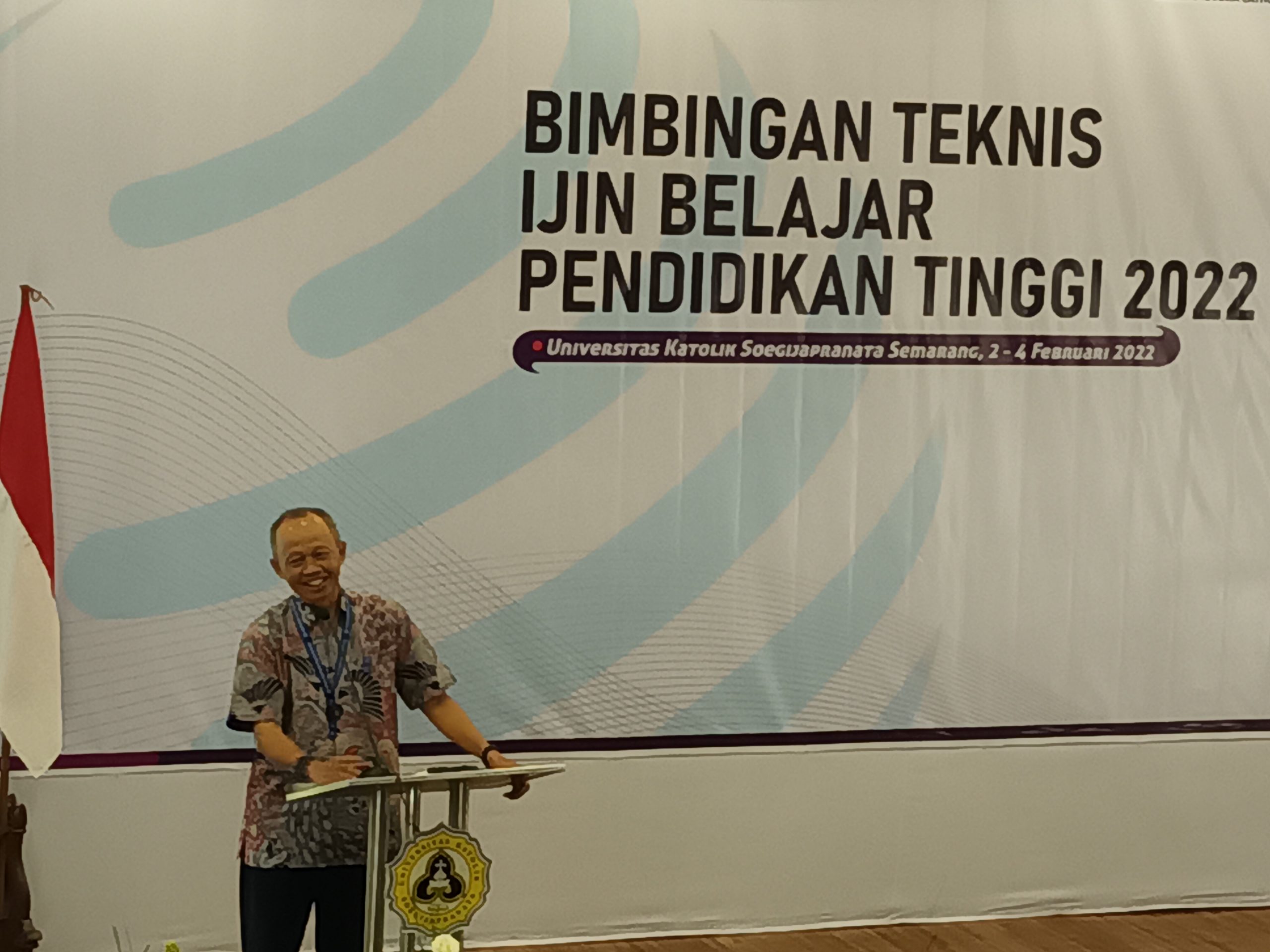 Kantor Urusan Internasional Unika Selenggarakan BimTek Dikti