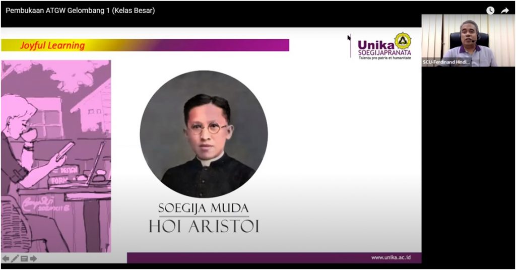 Unika Bekali Mahasiswa Baru dengan Kegiatan ATGW