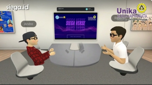 SIEGA Unika Gelar Podcast Metaverse Tipis-Tipis
