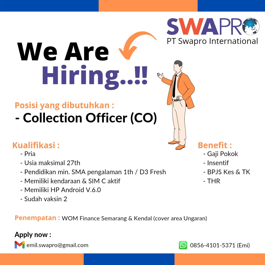 Collection officer adalah