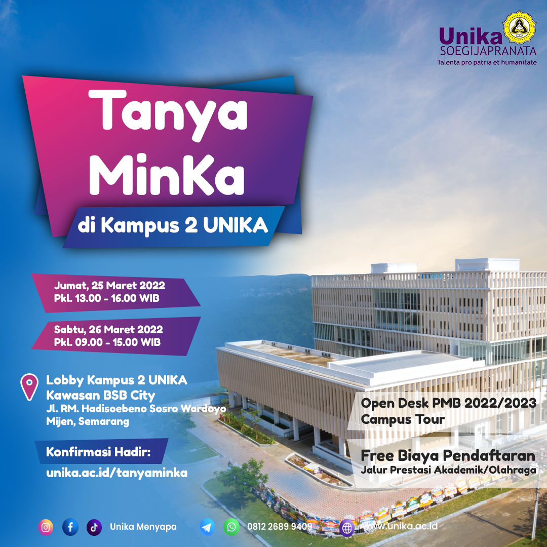 Tanya MinKa di Kampus 2 UNIKA Tanya MinKa di Kampus 2 UNIKA