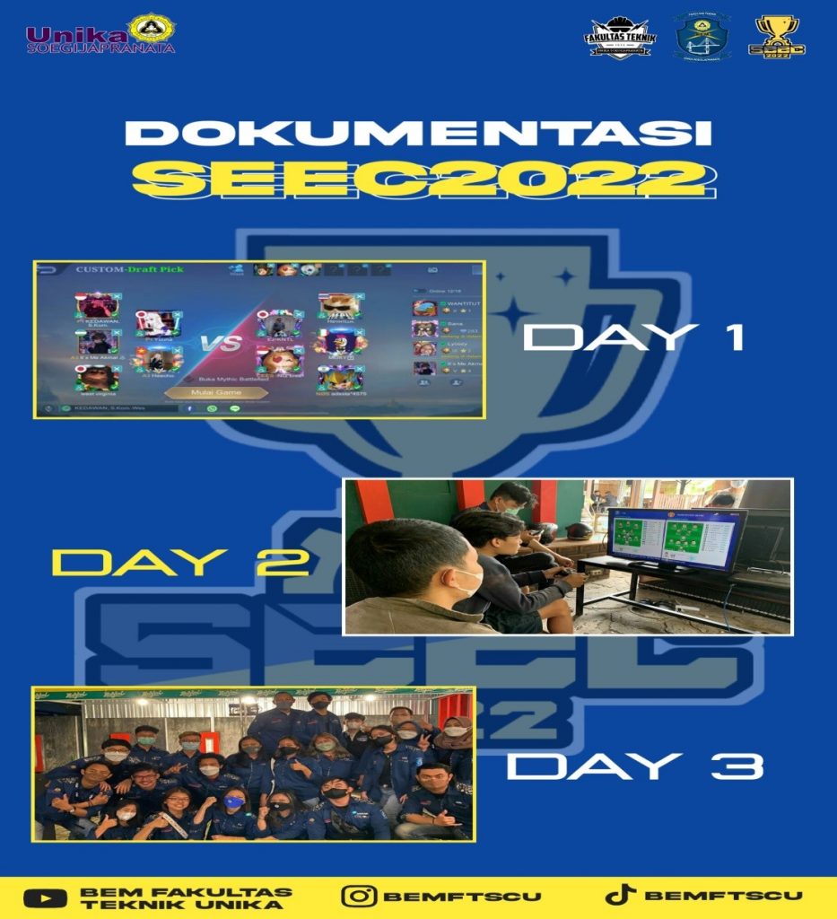 SOEGIJA ENGINEERING E-SPORT COMPETITION