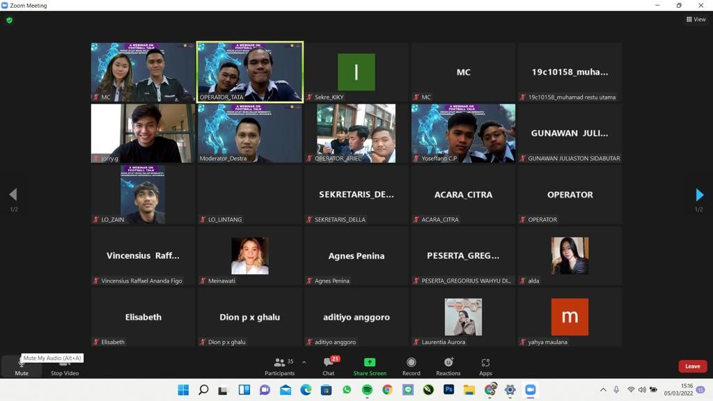 WEBINAR FOOTBALL TALK 2022