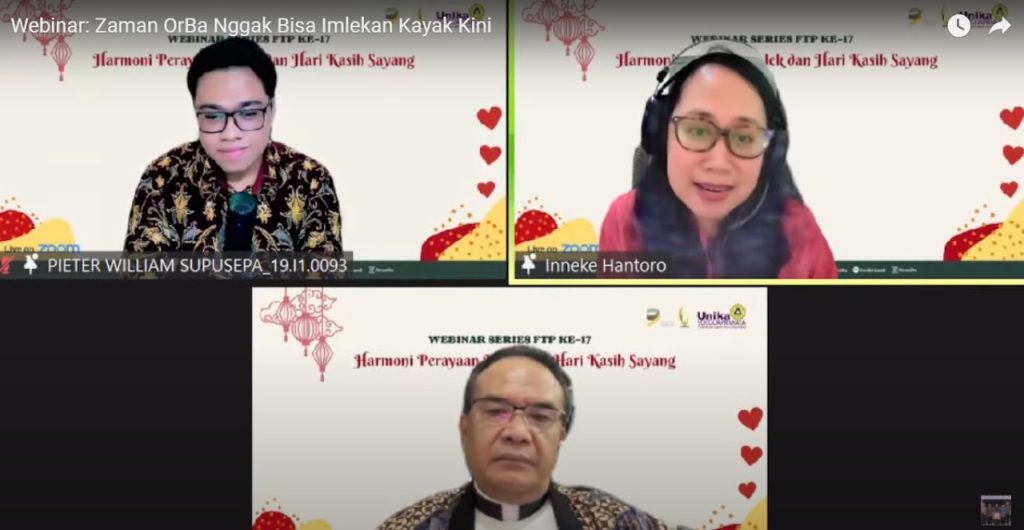 Webinar Series ke-17 FTP Bahas Imlek dan Hari Kasih Sayang Webinar Series ke-17 FTP Bahas Imlek dan Hari Kasih Sayang