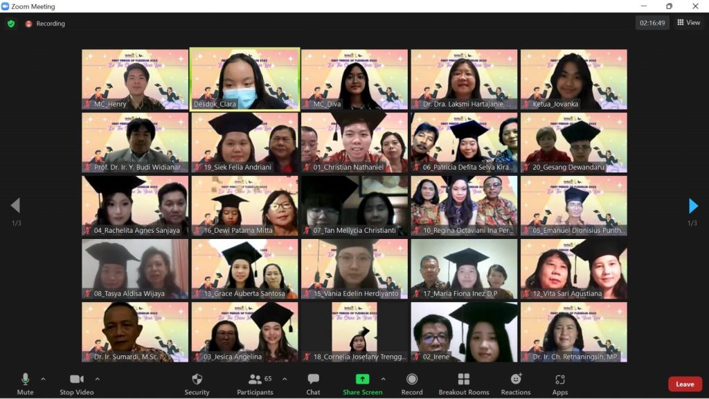 Yudisium FTP Periode I Tahun 2022 : “Be the Shine in your Line”