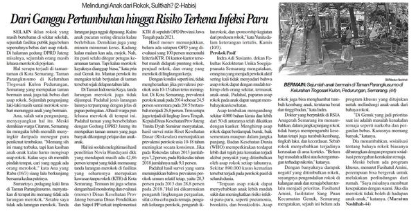Melindungi Anak dari Rokok, Sulitkah? Melindungi Anak dari Rokok, Sulitkah?