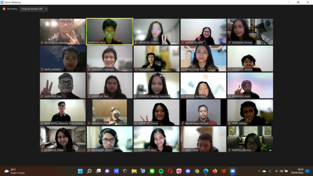SIDANG TENGAH FAKULTAS ILMU KOMPUTER PERIODE 2021/2022
