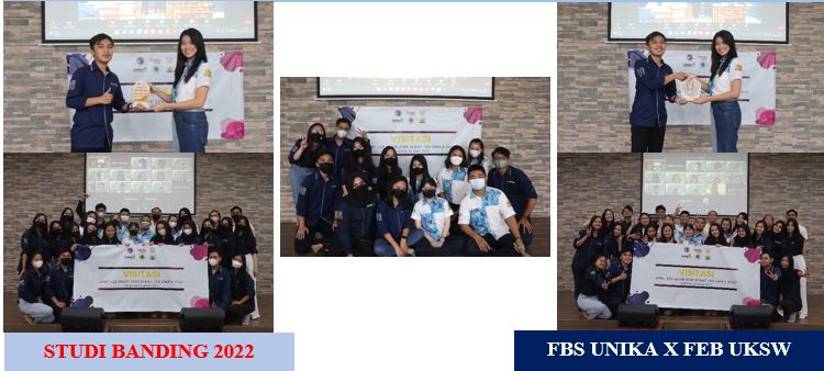 Keseruan Studi Banding Senat Fakultas Bahasa dan Seni Unika Soegijapranata dengan BPMF Fakultas Ekonomika dan Bisnis UKSW