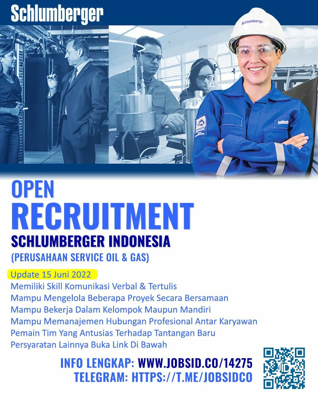 Open Recruitment @ Schlumberger