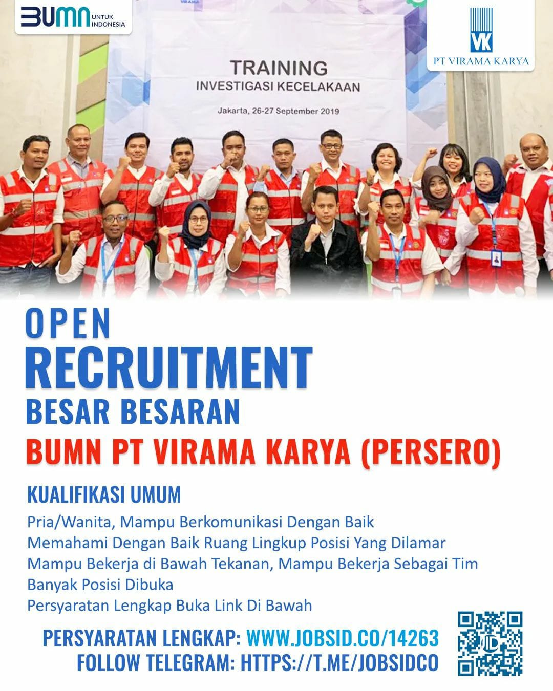 Training Investigasi Kecelakaan @ PT Wirama Karya