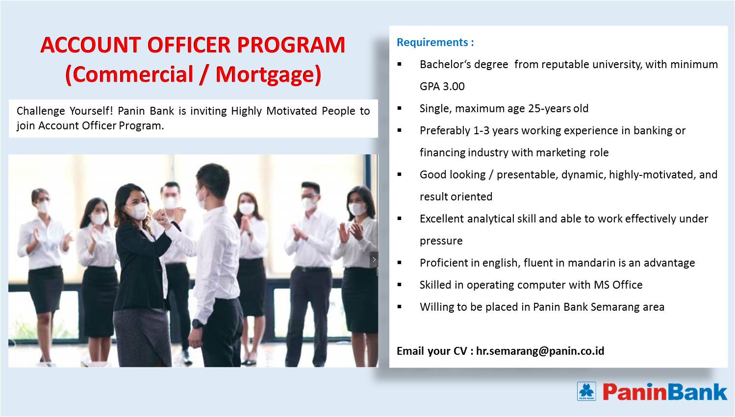 Account Officer Program @ Panin Bank