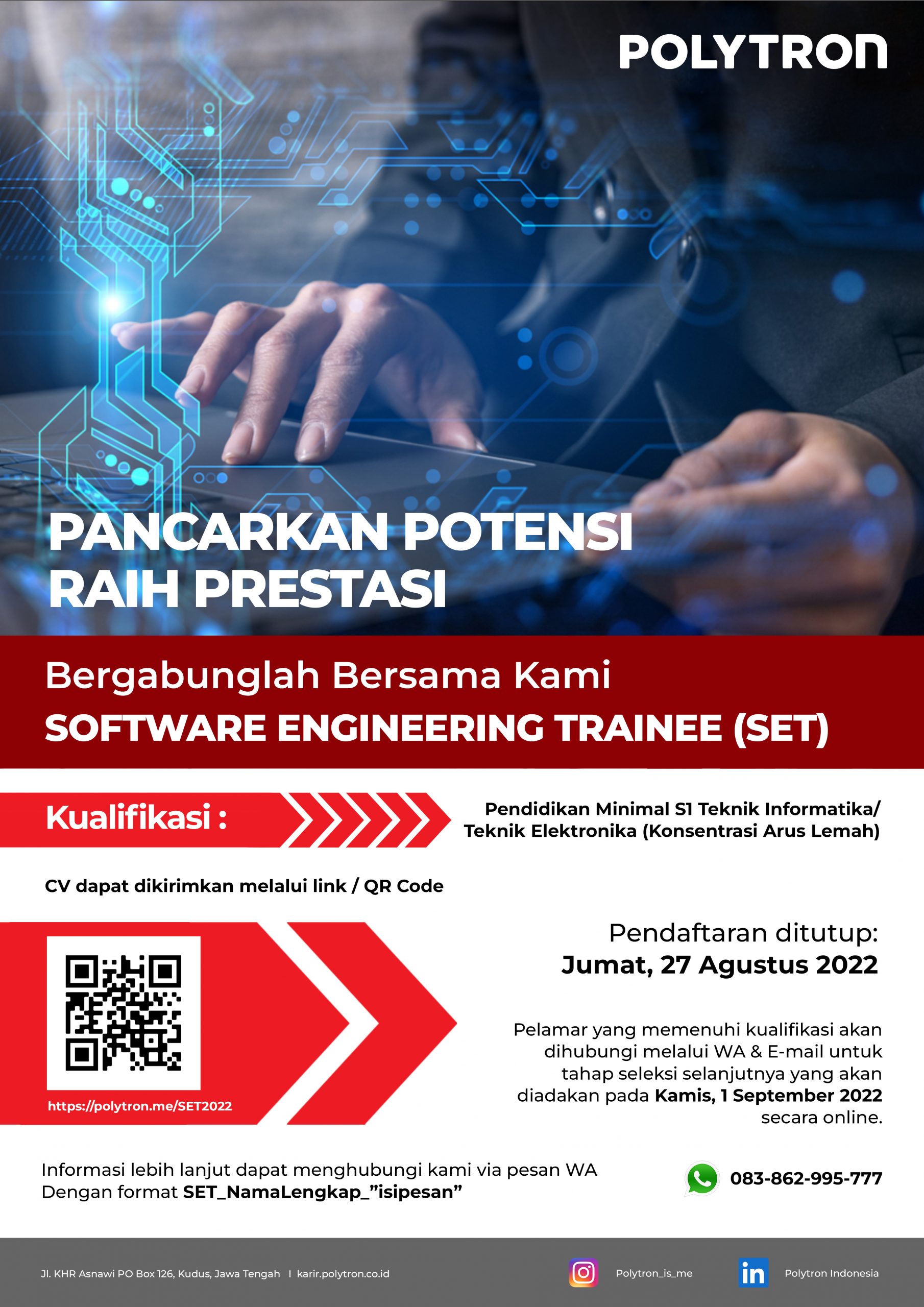 Software Engineering Trainee @ Polytron