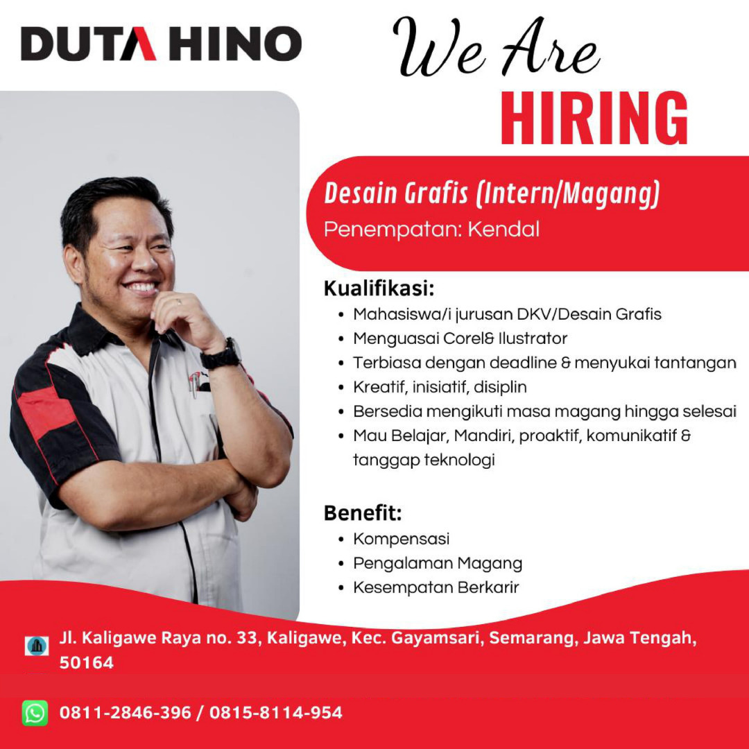 Desain Grafis (Intern/magang) @ Duta Cemerlang