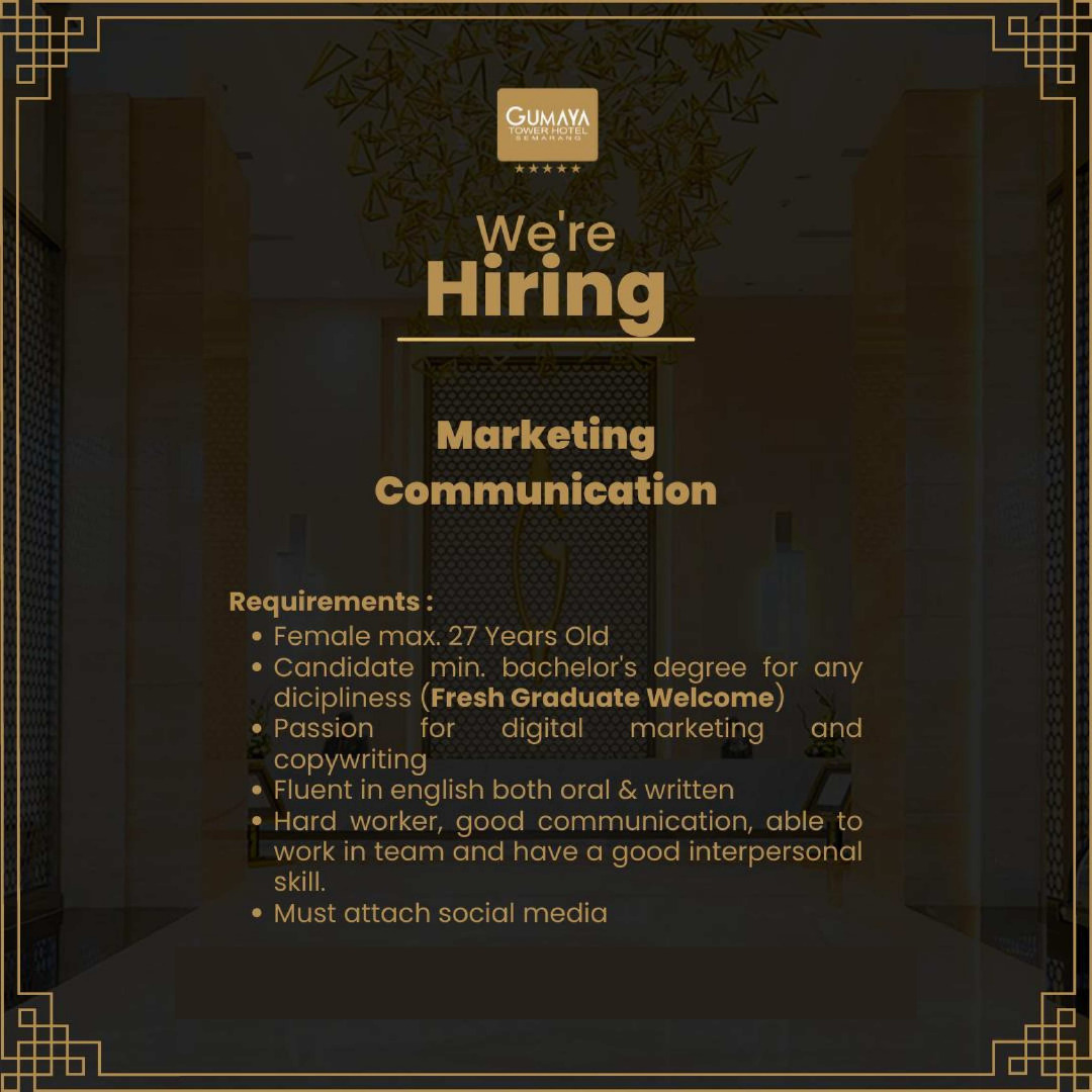 marketing Communication @ Gumaya