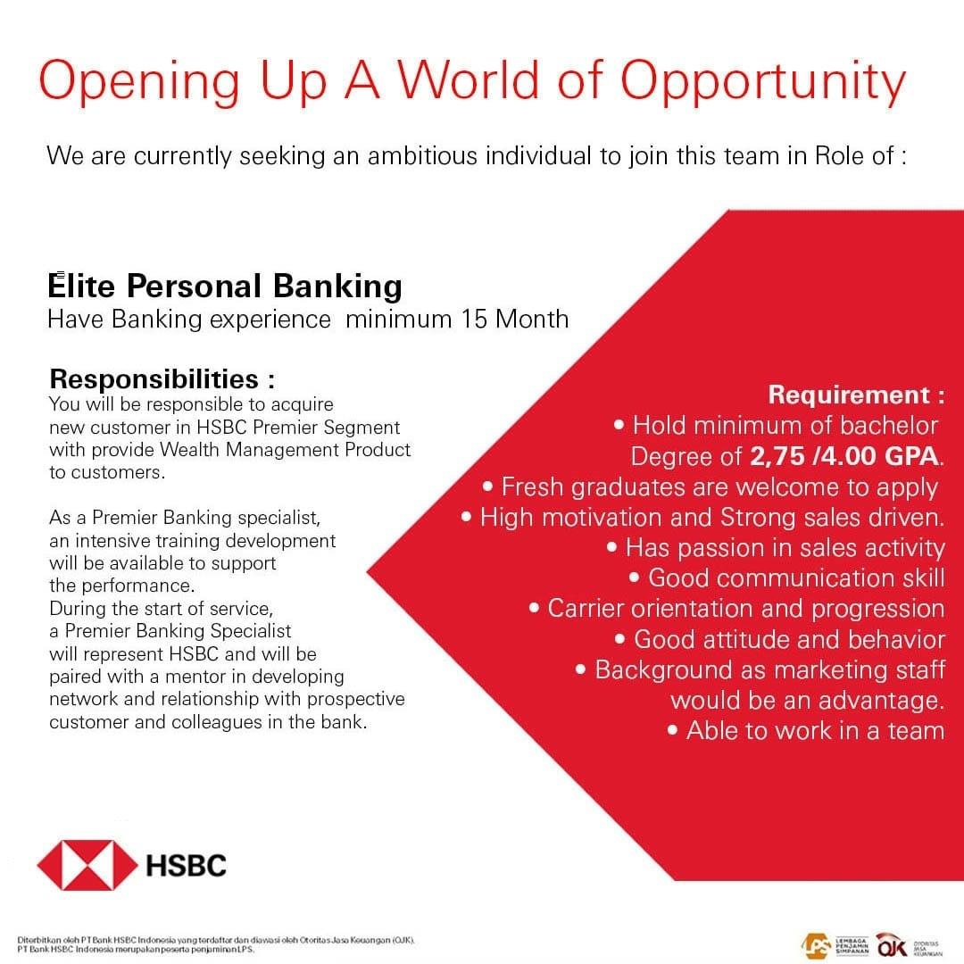 Elite Personal Banking @ HSBC