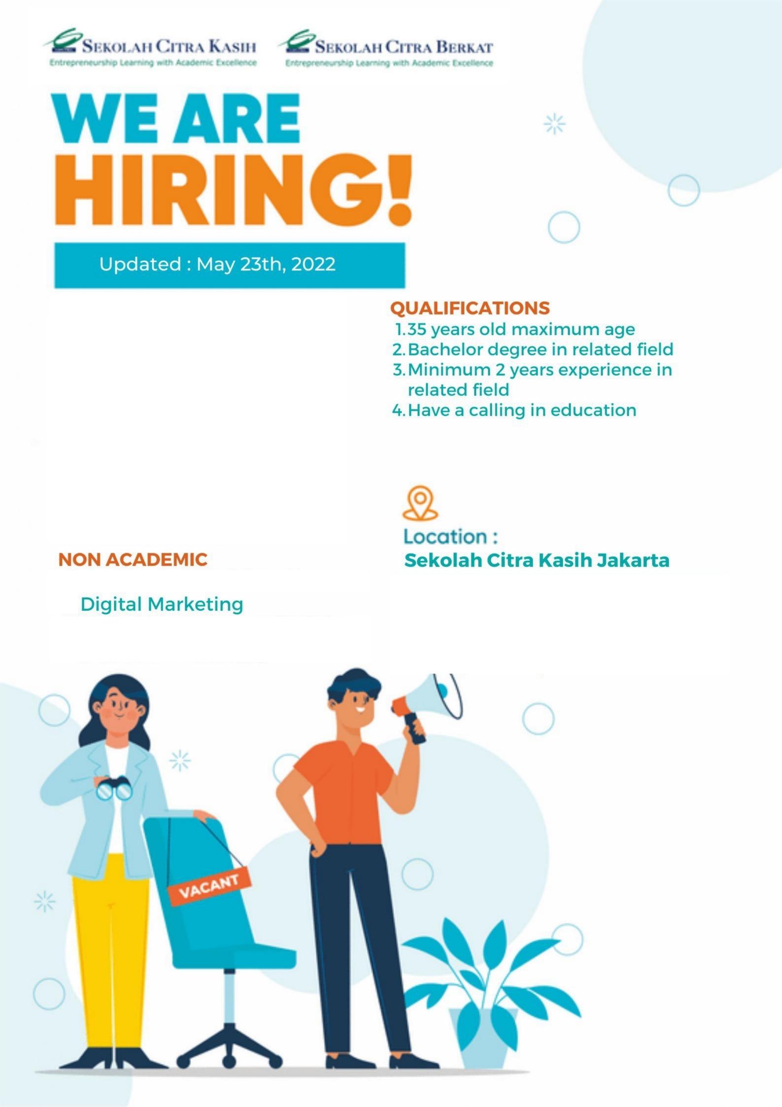 Digital Marketing @ Sekolah Citra Kasih