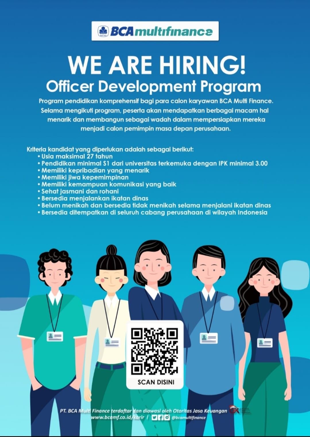 Officer Development Program @ BCA Muntifinance