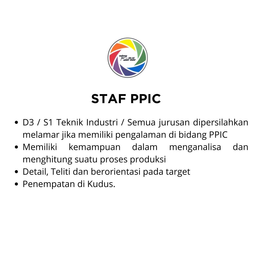 Staff PPIC @ Pura