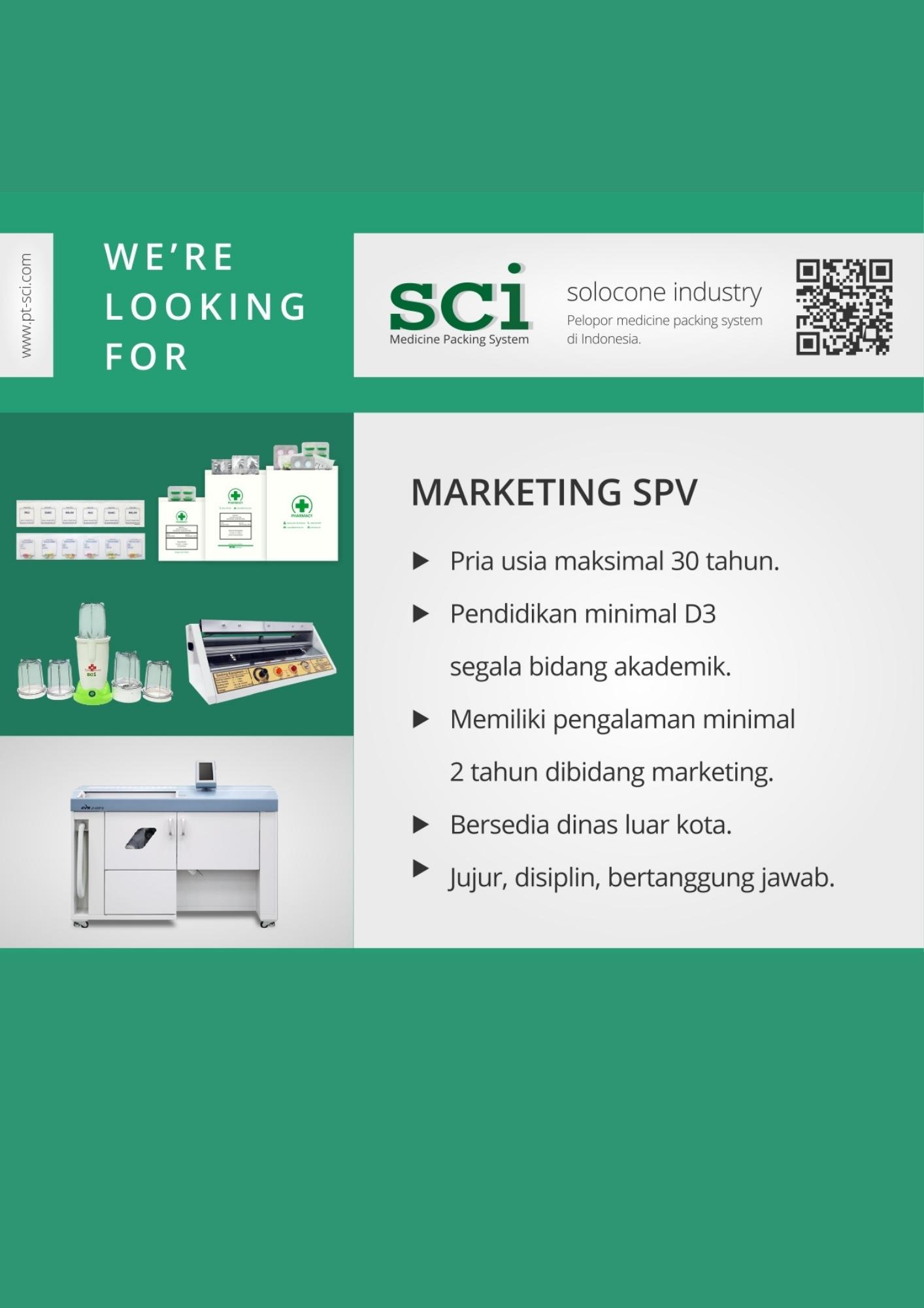 Marketing SPV @ Solocone Industry