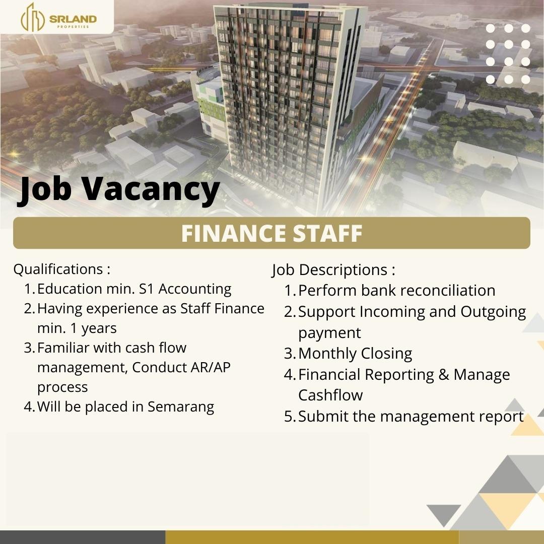 Finance Staff @ SR Land