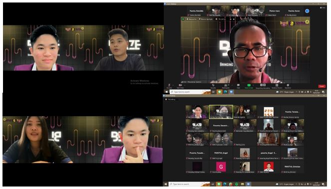 Seminar Eksternal BEM FEB 2021 “BLAZE : Bringing Leadership and Zeal to Entrepreneur”
