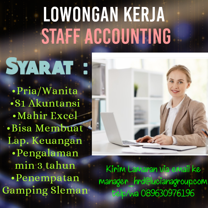 Staff Accounting @ Luciana Group