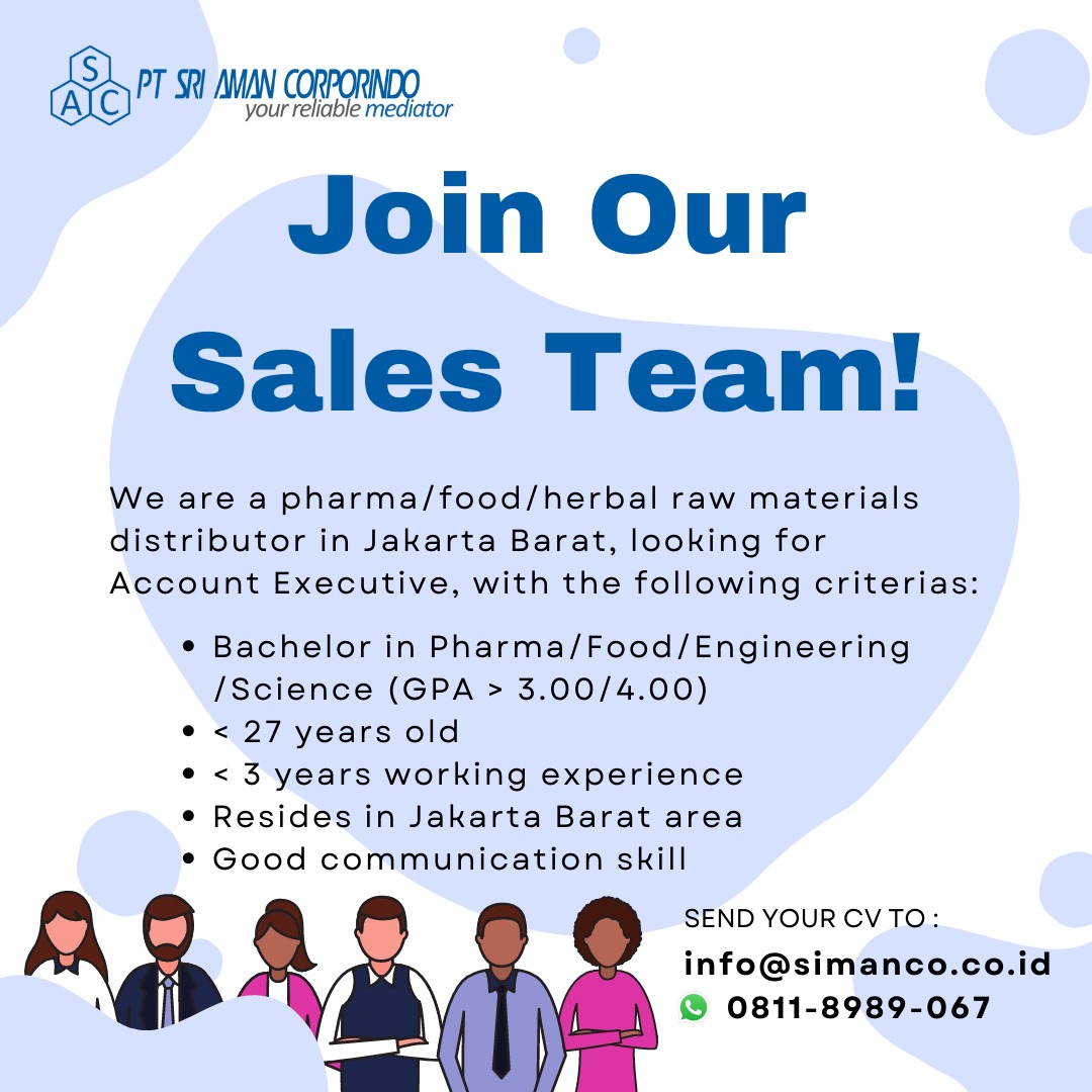 Sales Team @ PT Sri Aman Corporindo