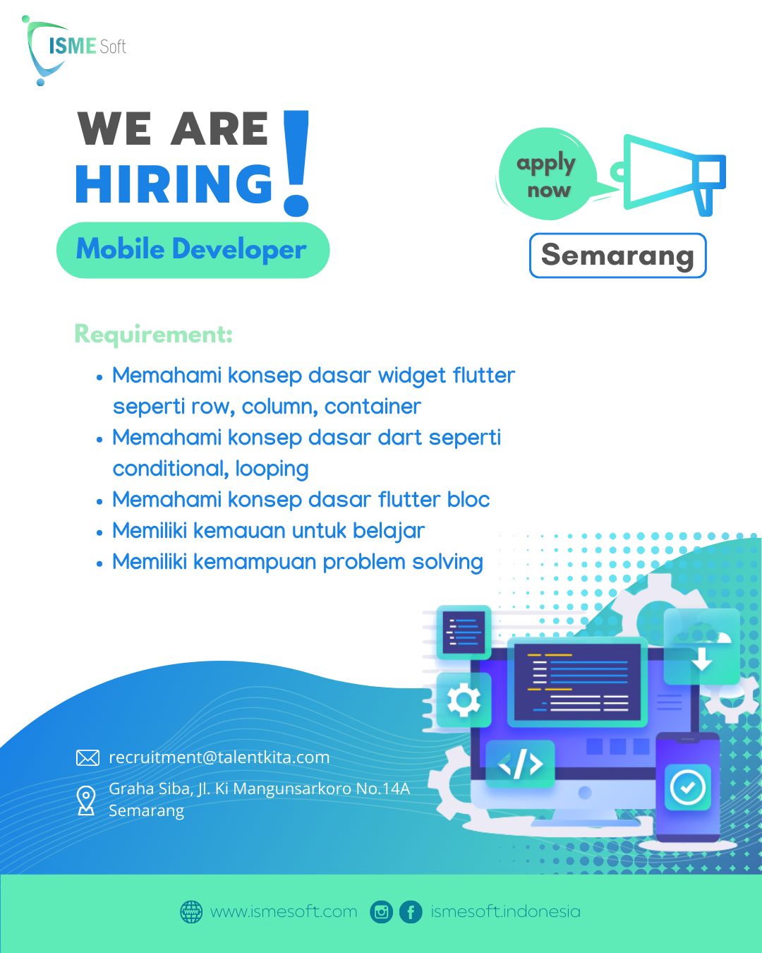 Mobile Developer @ PT Talenta Informasi Teknologi