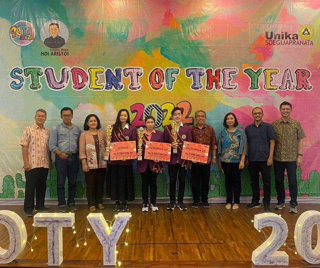 Student of The Year : Ajang Membangun Struktur Berpikir dan Kreativitas Mahasiswa Unika Soegijapranata
