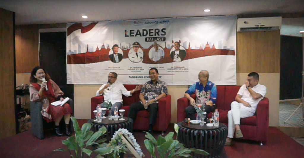 Rektor Unika Soegijapranata Memaparkan Arti Kepemimpinan pada Acara Leaders (Eat Last)