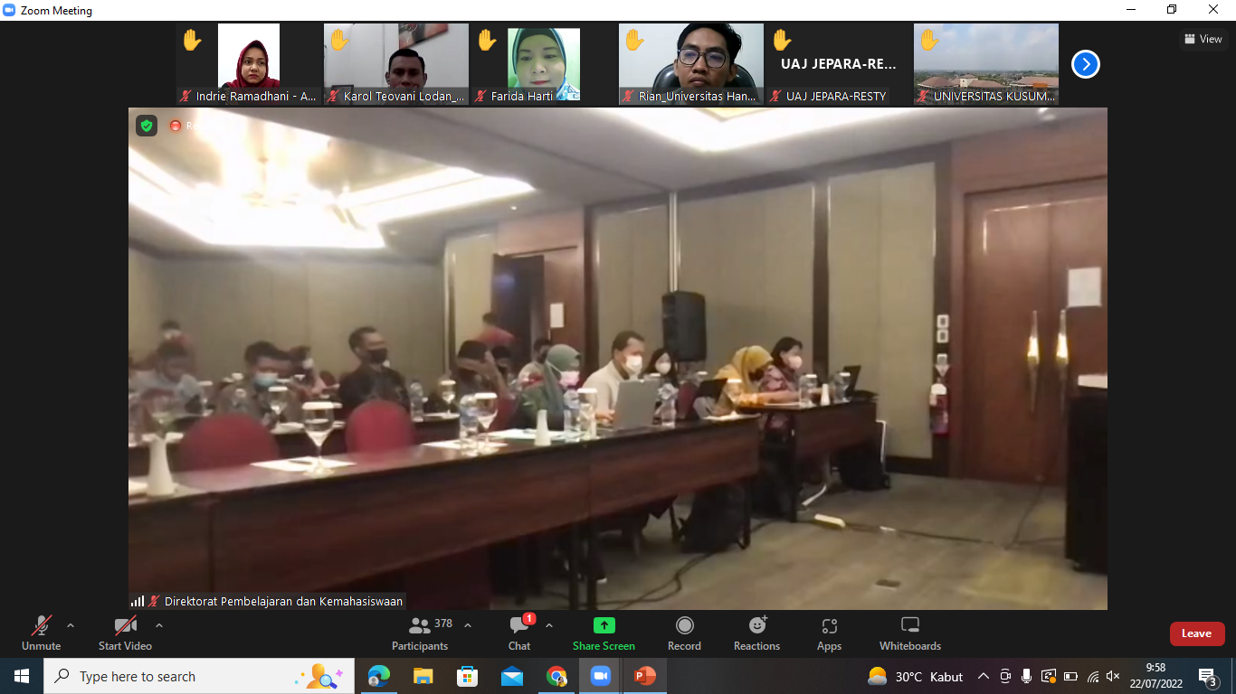 Bimtek Tracer Study oleh LLDIKTI 6