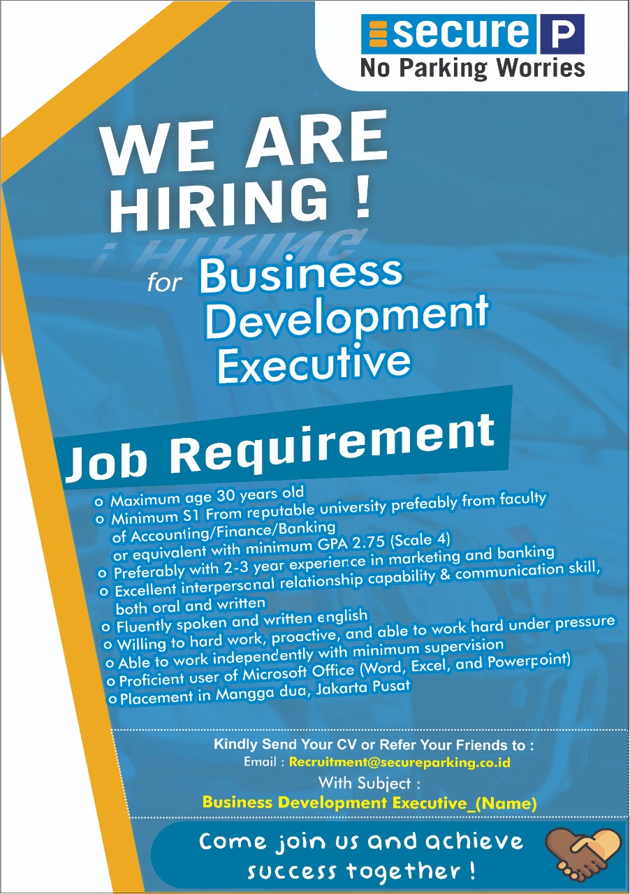Business Develpoment Executive @ PT Securindo Packatama