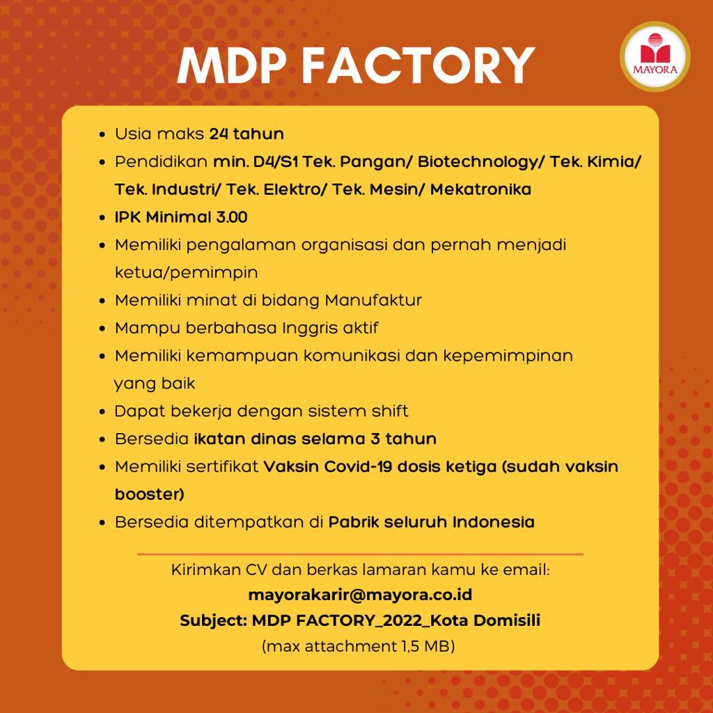MDP Factory @ Mayaro