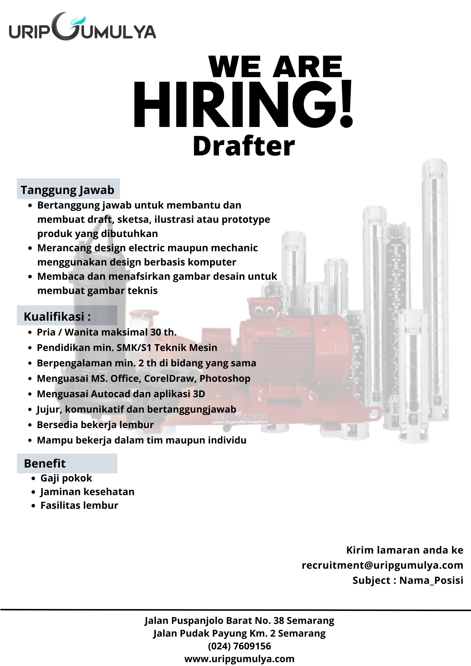 Drafter  @ Urip Gumulyo