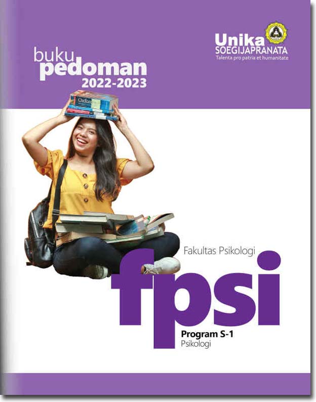 Cover Buku Pedoman Fakultas Psikologi 2022-2023