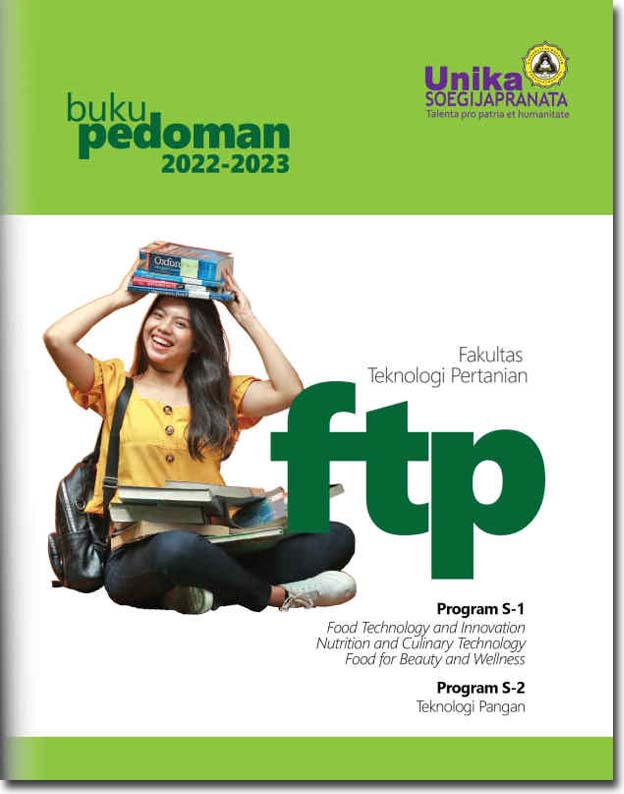Cover Buku Pedoman Fakultas Teknologi Pertanian 2022-2023