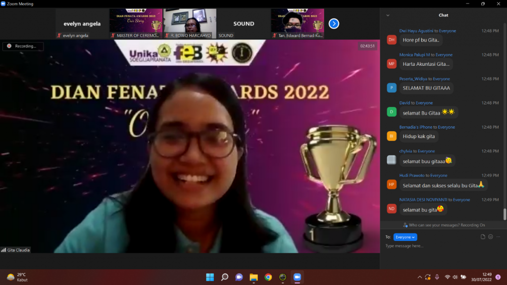 Dian Fenata Awards 2022 “Our Story” Dian Fenata Awards 2022 “Our Story”
