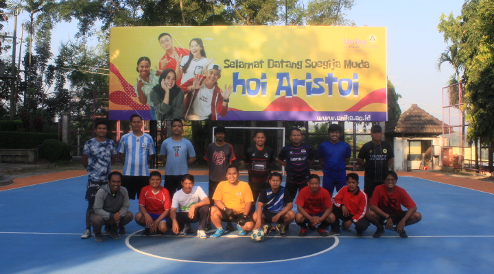 Sehat Jasmani dan Joyful bersama UDUK FC (Unika Menyaduk FC)
