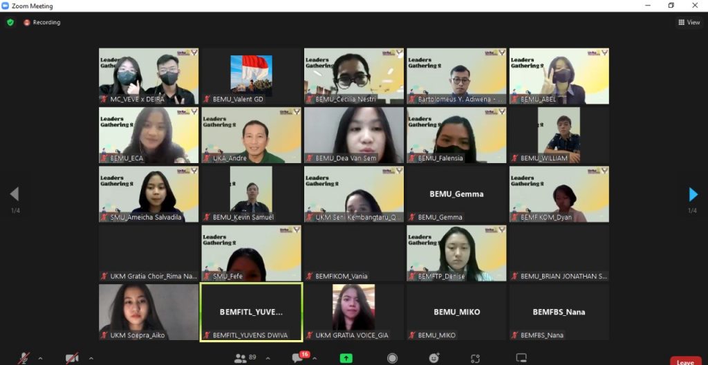 MEMPERSIAPKAN PTMB UNIKA SOEGIJAPRANATA MELALUI PROGRAM KERJA LEADERS GATHERING 2
