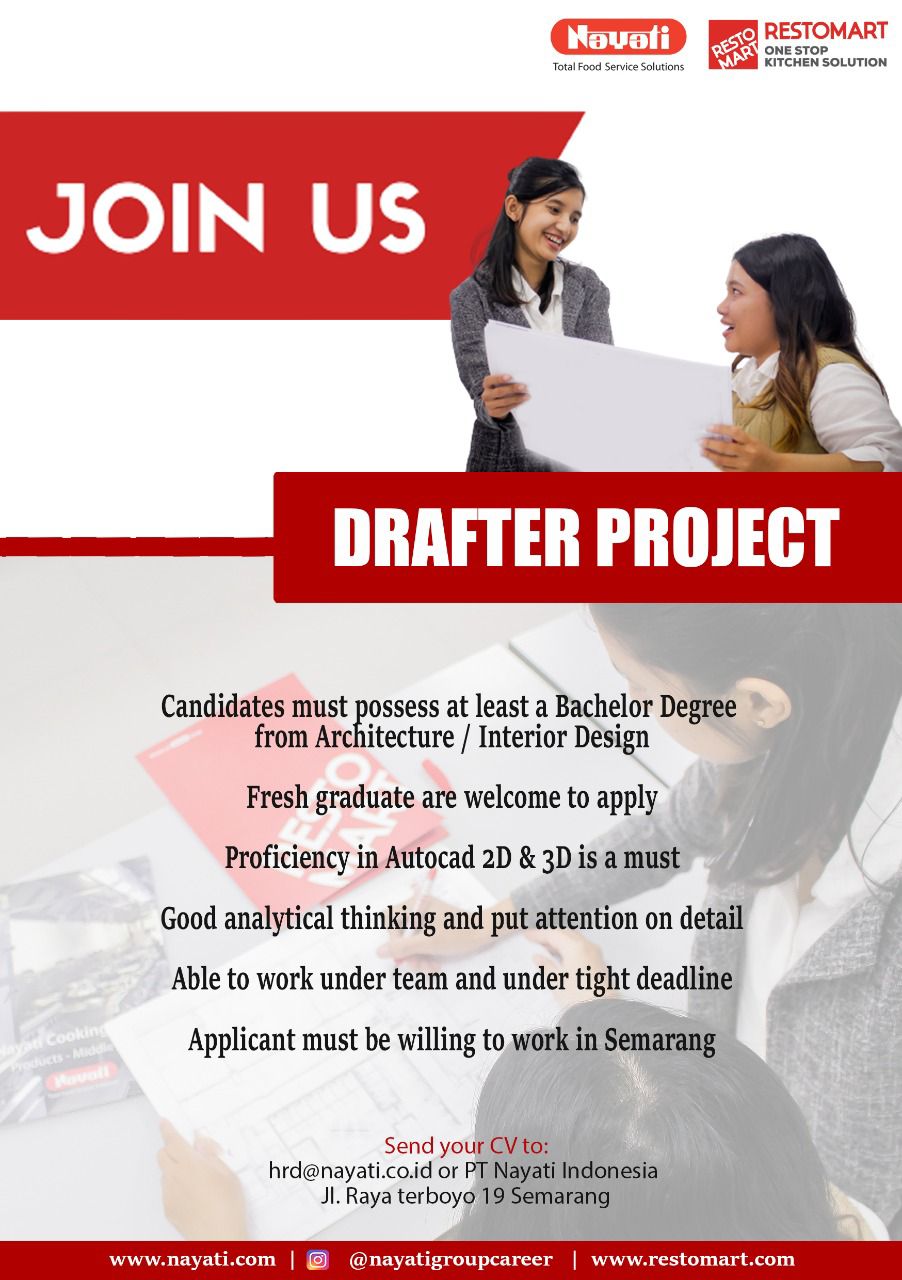 Drafter Project @PT Nayati Indonesia