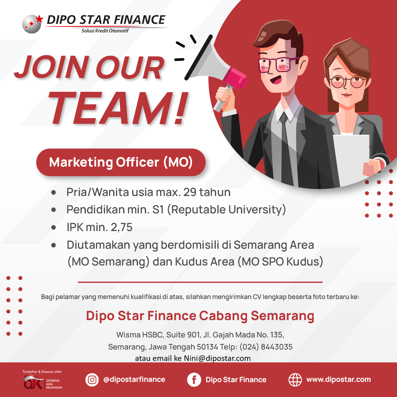 Marketing Officer @PT DIPO STAR FINANCE